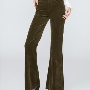 Paige Genevieve Olive Corduroy 32”